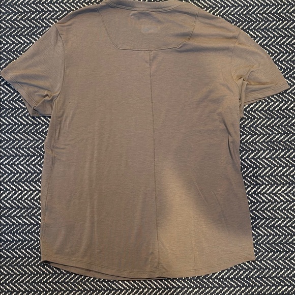 Nike Tan Short Sleeve Tee Classic Crew Neck - Picture 6 of 9